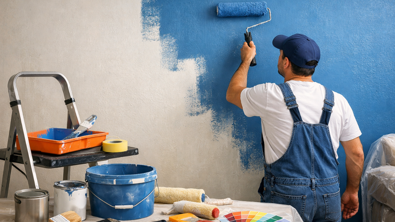 Como pintar parede
